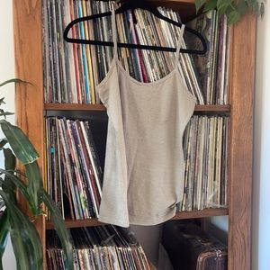 Patagonia beige tank top